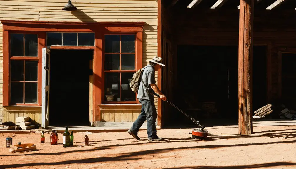 gold prospecting in historical locations