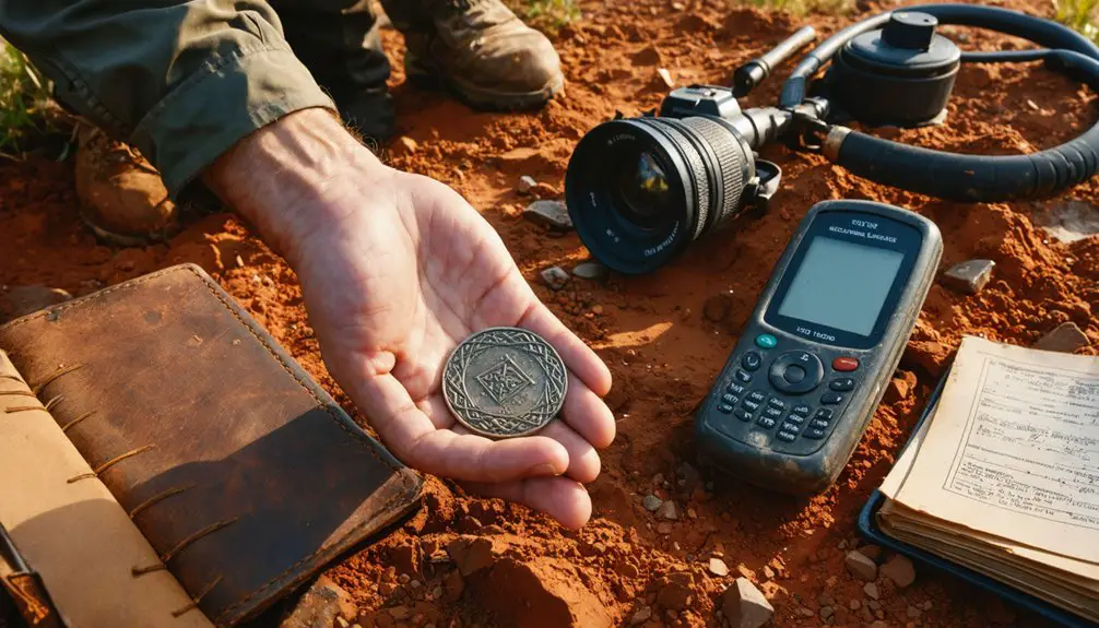 legal documentation for coin discoveries