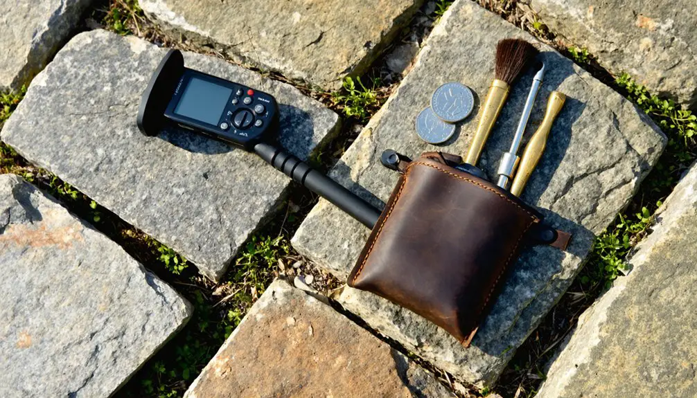 metal detecting coin tools