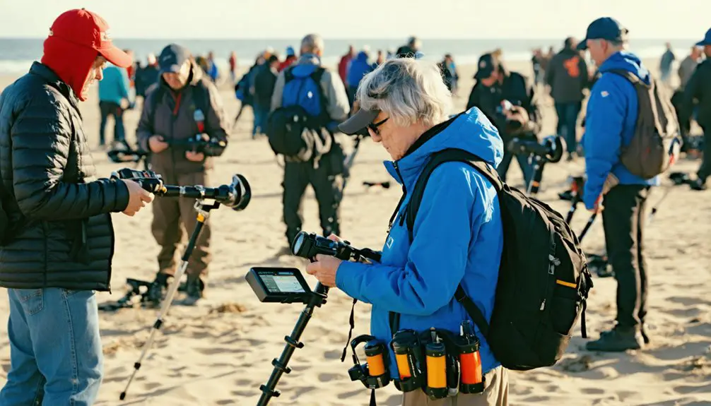 metal detecting community engagement