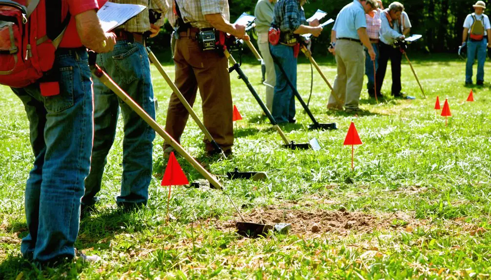 metal detecting competition history