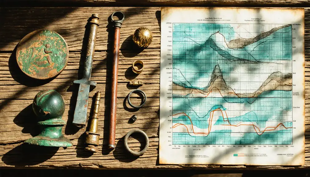 metal identification for artifacts