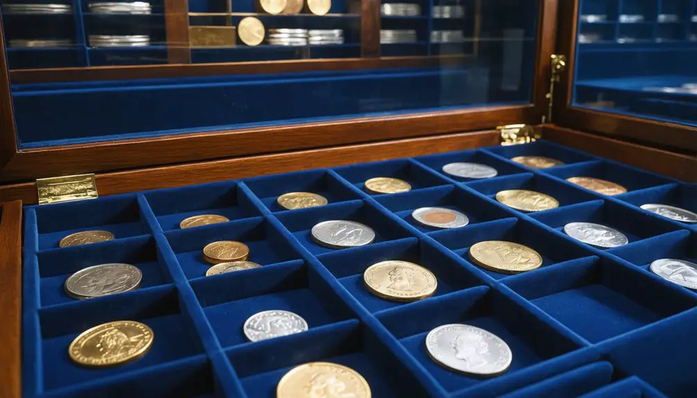 optimal coin collection storage