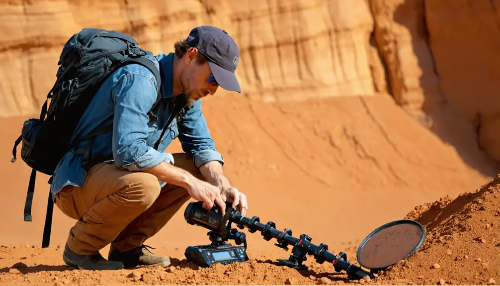 optimize metal detector settings