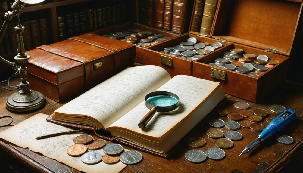 organized numismatic collection management