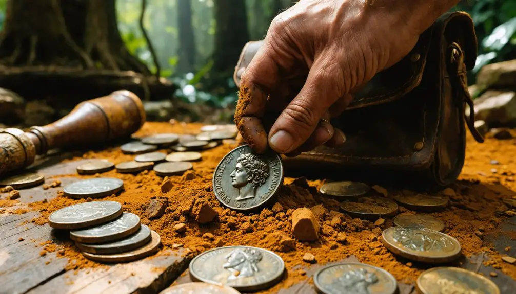 remote rare coin hunting