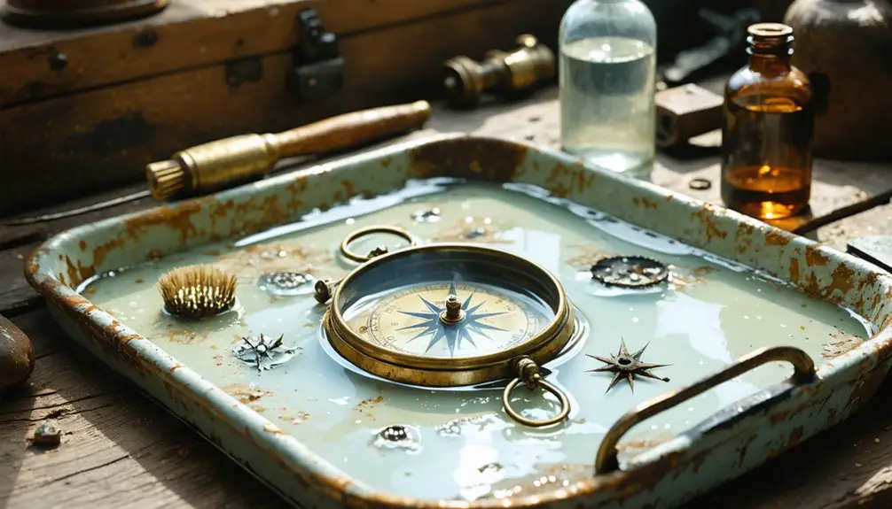 rust prevention for metal finds