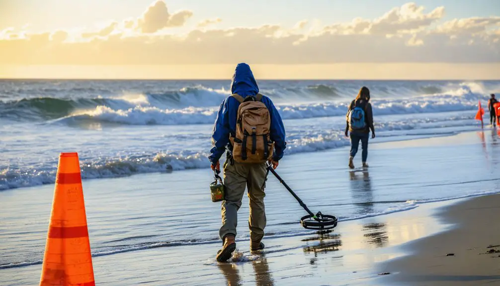 safe treasure hunting practices