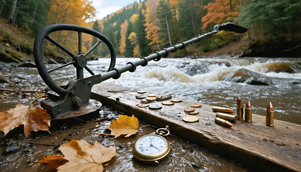 searching for river artifacts