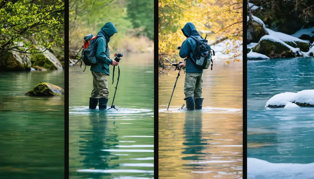 seasonal river metal detecting