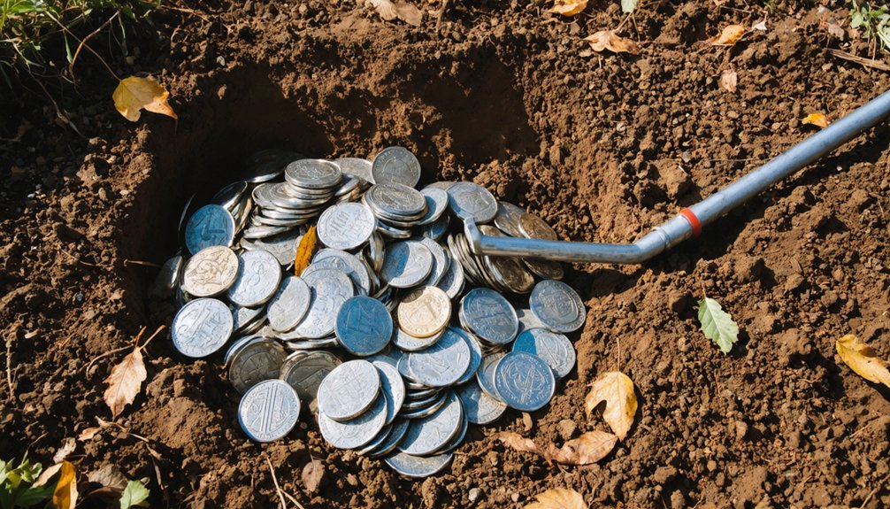 treasure found with detectors