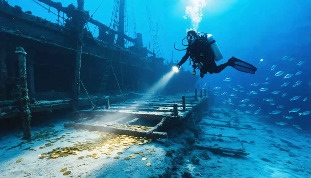 underwater treasure exploration adventure