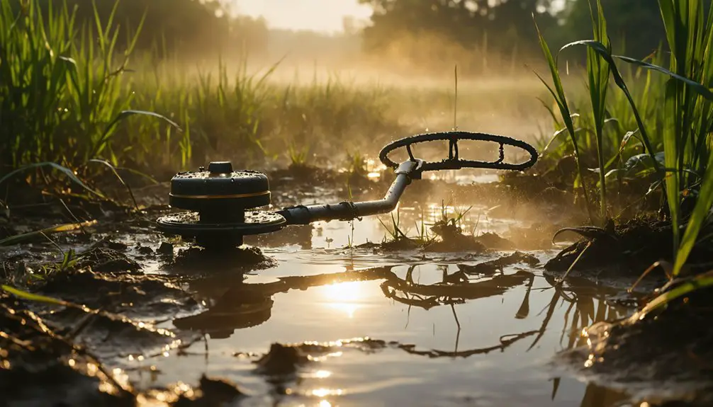 weather impacts metal detecting