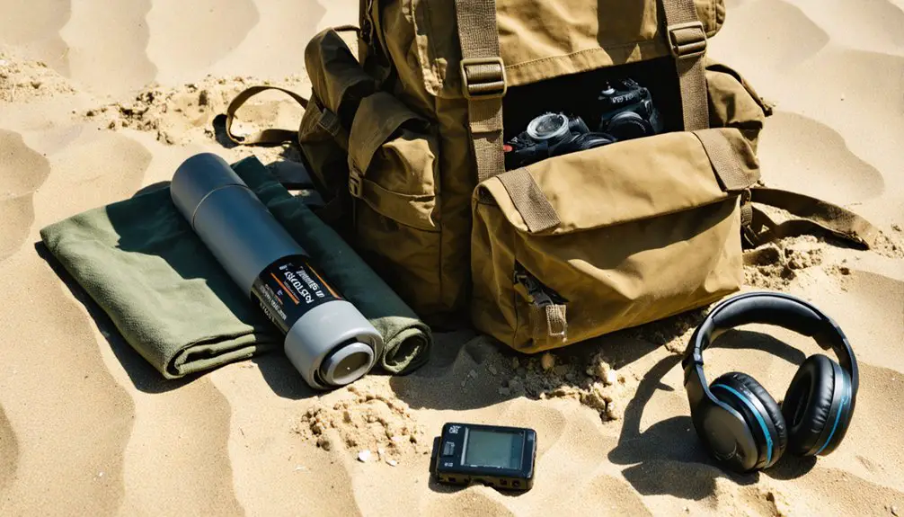 weatherproofing metal detector care