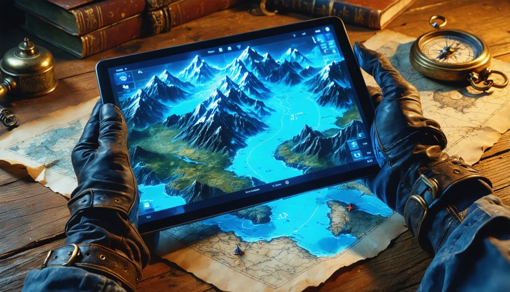 advanced treasure map technology