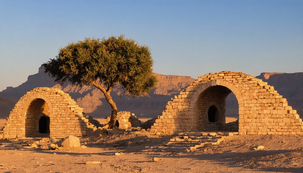 ancient desert hunting structures