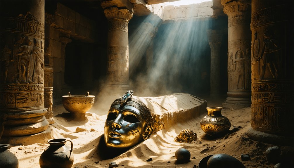 ancient riches unearthed mysteriously