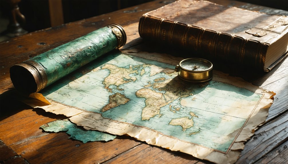 ancient treasure map mystery