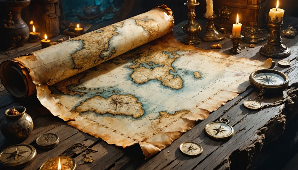 buried pirate treasure folklore