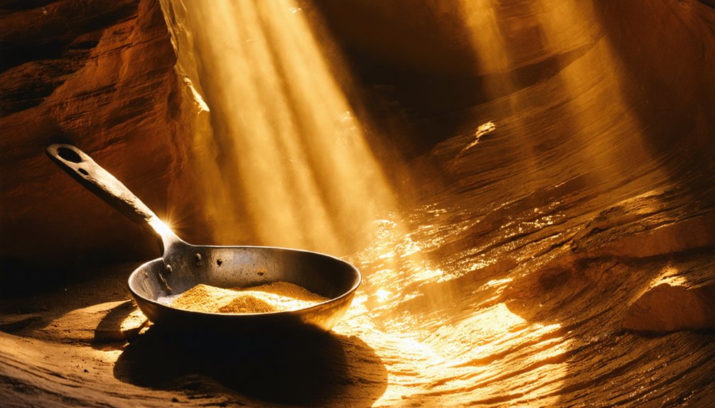desert gold formation processes