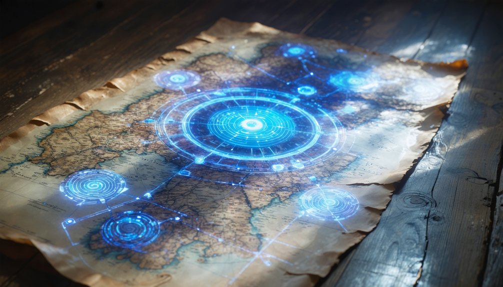 digital treasure map evolution