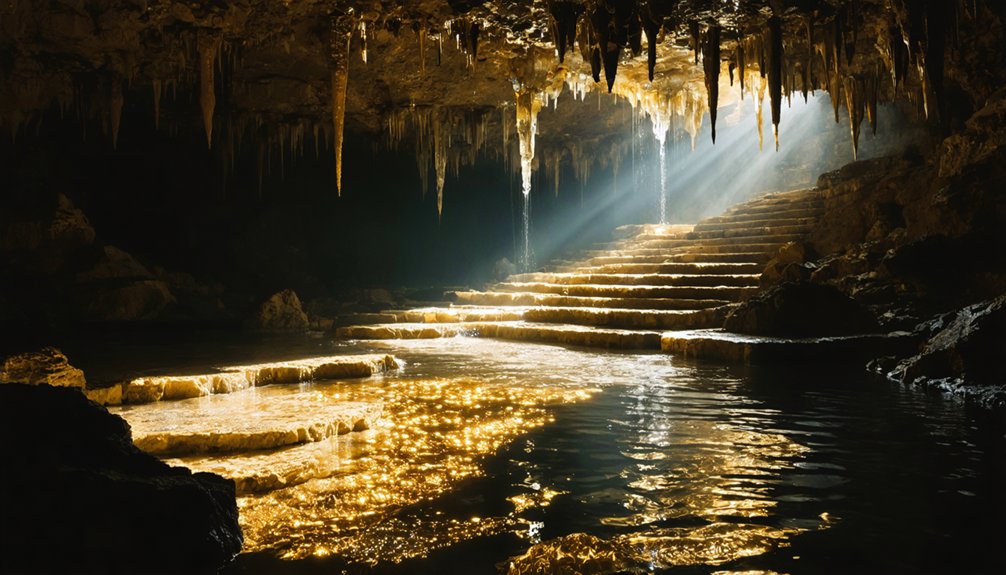 discover treasures in caves