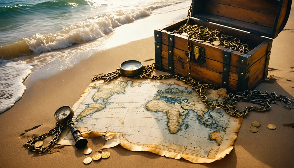 discovering concealed pirate riches