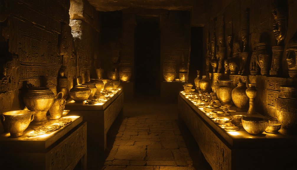 egyptian pharaohs hidden treasures