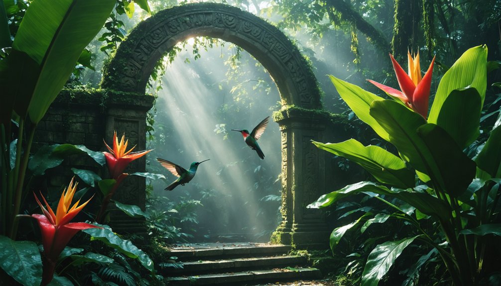 exploring remote jungle treasures