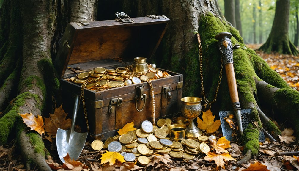 finding hidden treasure locations