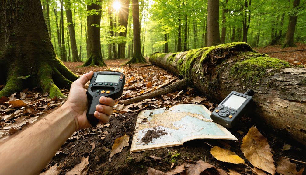 forest gold detection techniques