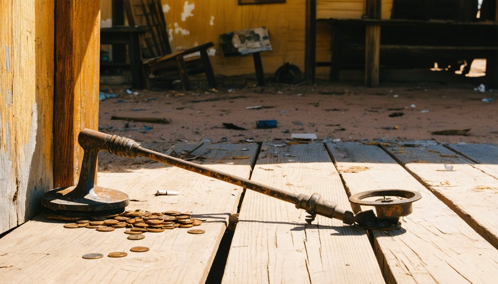 ghost town treasure hunting