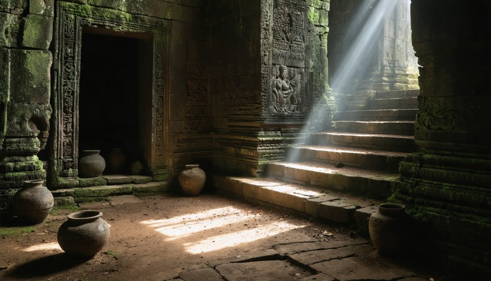 hidden chambers in temples