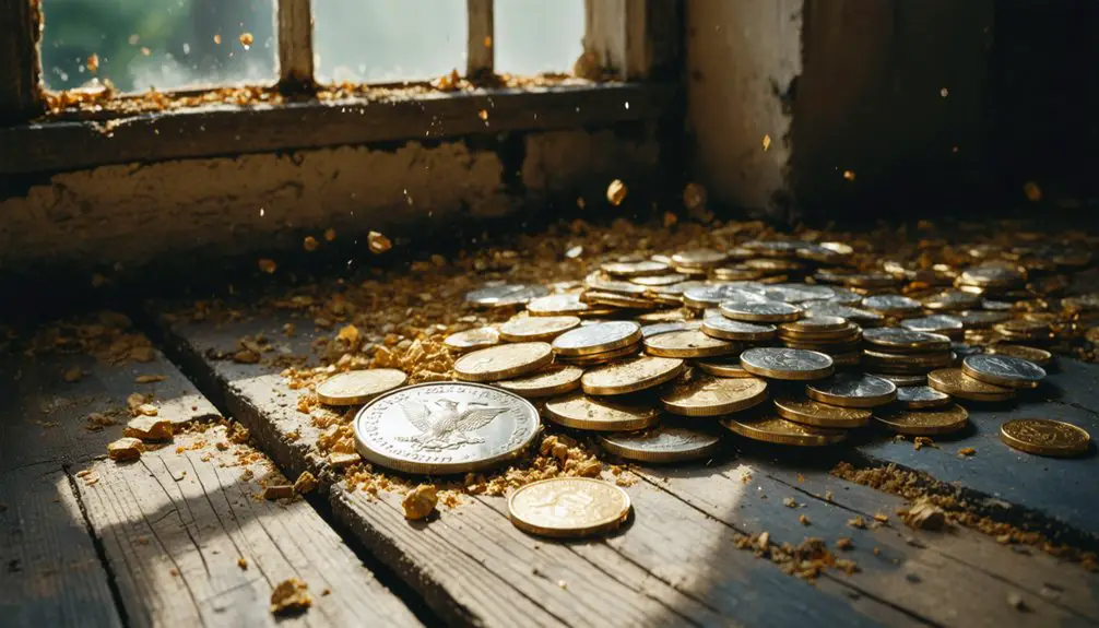 hidden treasures in ruins