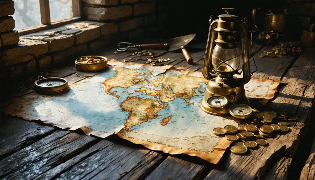 hunting hidden treasure hoards