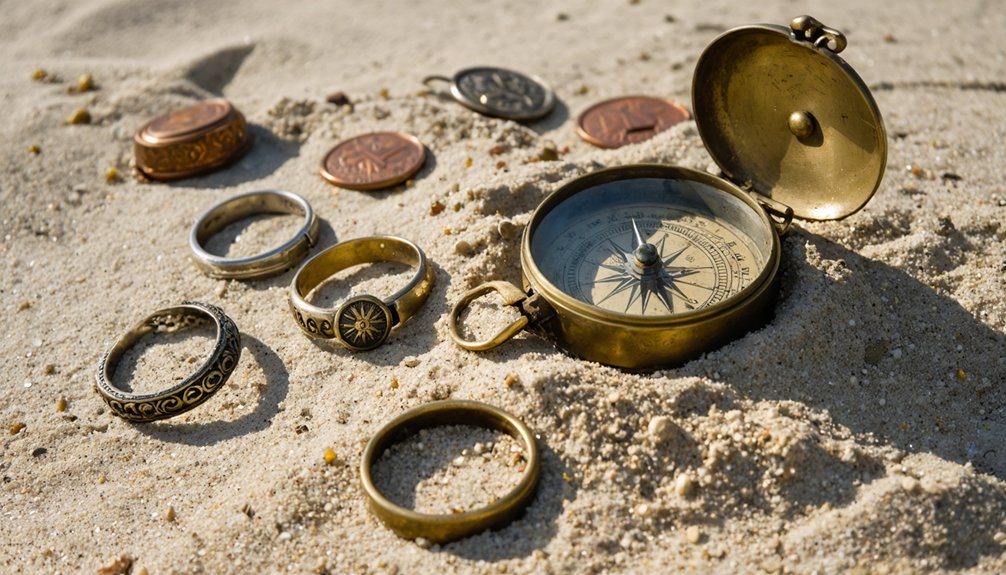 jewelry hunting with metal detectors
