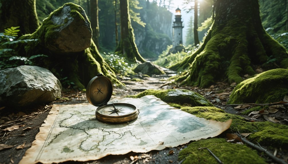 landmarks guide treasure hunters