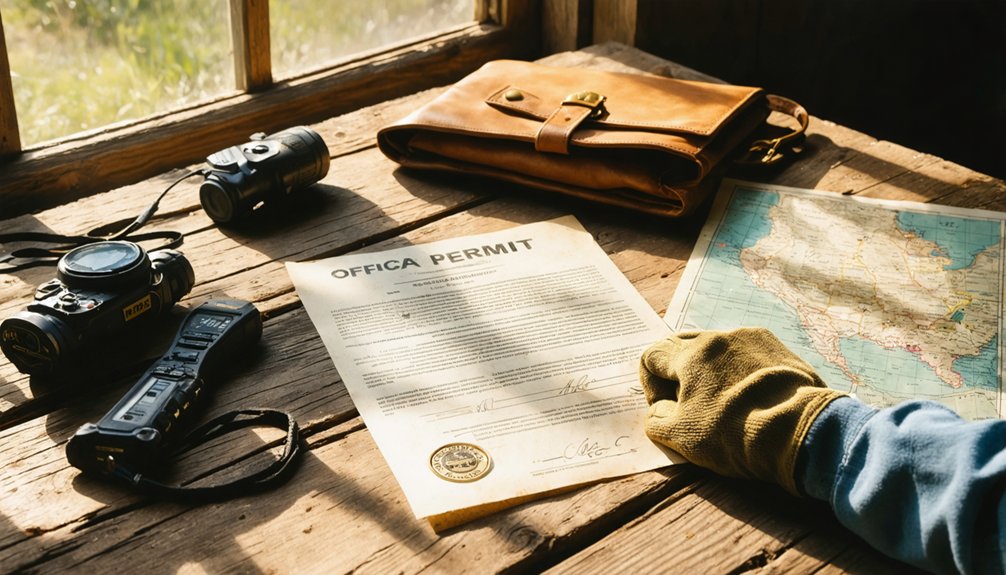 legal requirements for treasure hunting