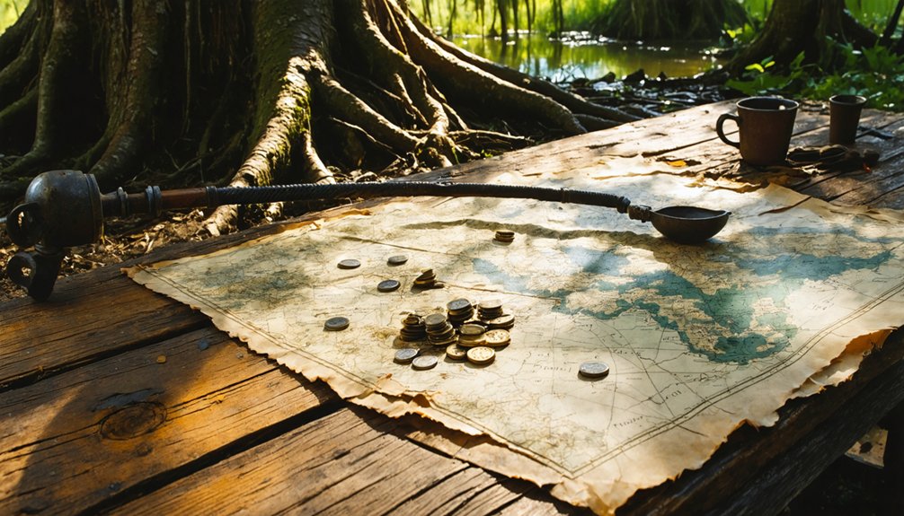 louisiana metal detecting locations