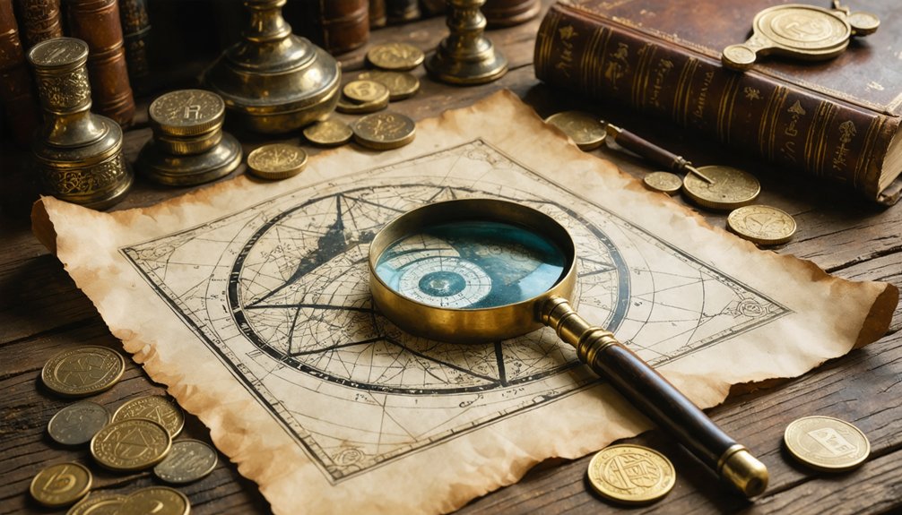 mathematical treasure cipher patterns