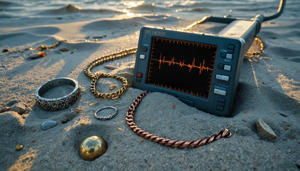 metal detection signal interpretation