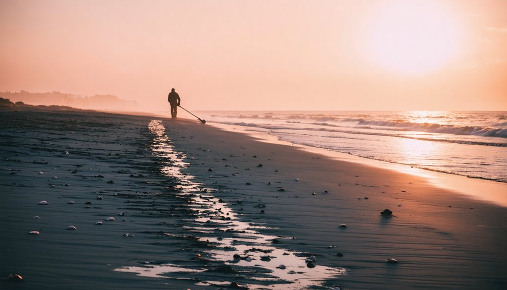 optimal beach detecting timing