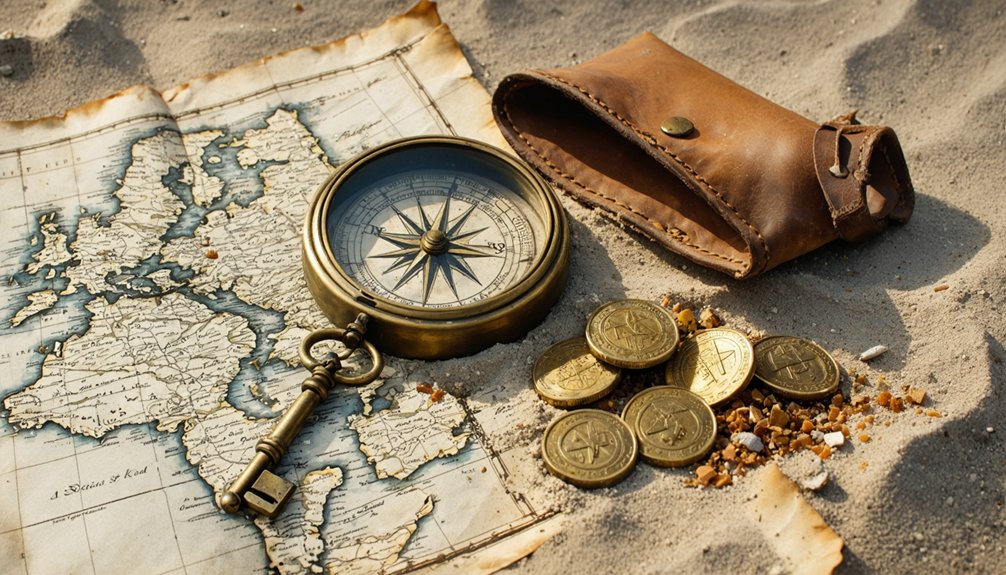 pirate treasure hidden underground