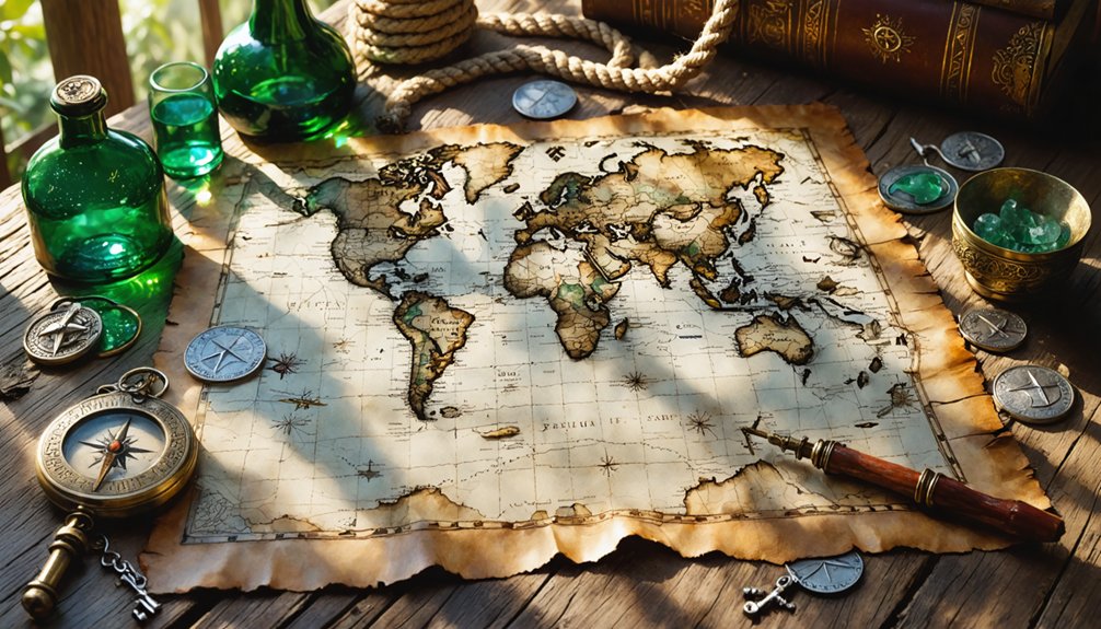 pirate treasure map secrets