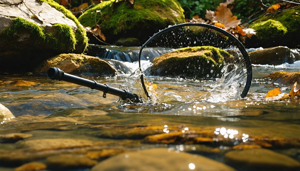 systematic underwater metal detecting