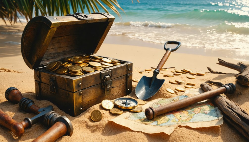 treasure chest excavation adventure
