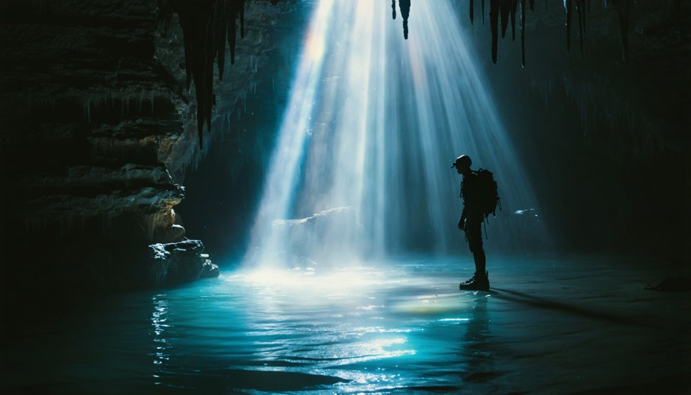 treasure hunting in caves