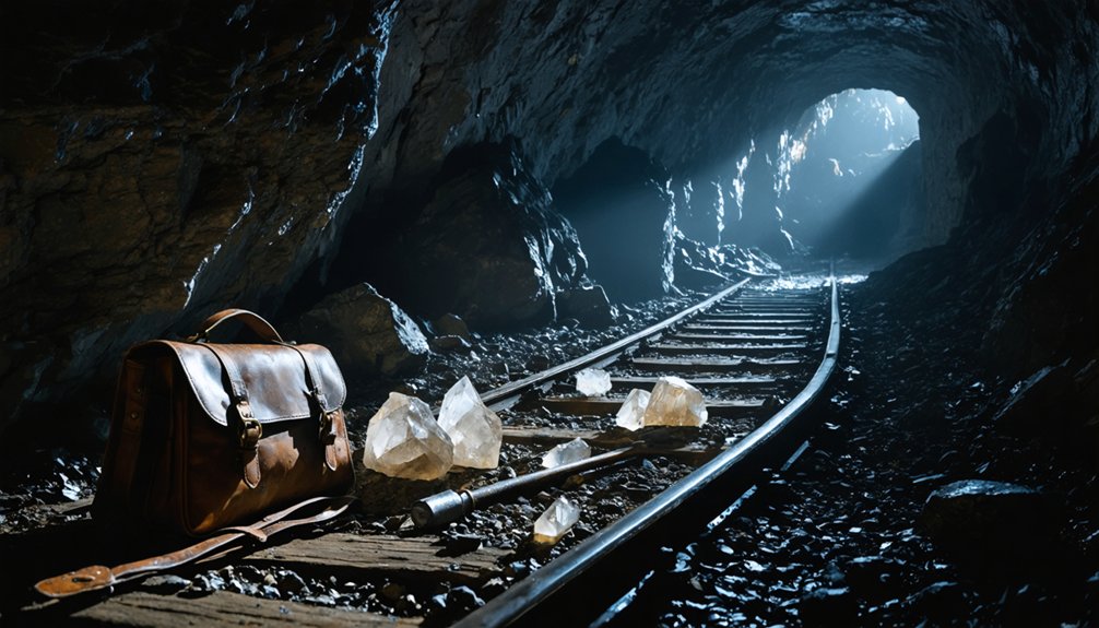treasure hunting in mines
