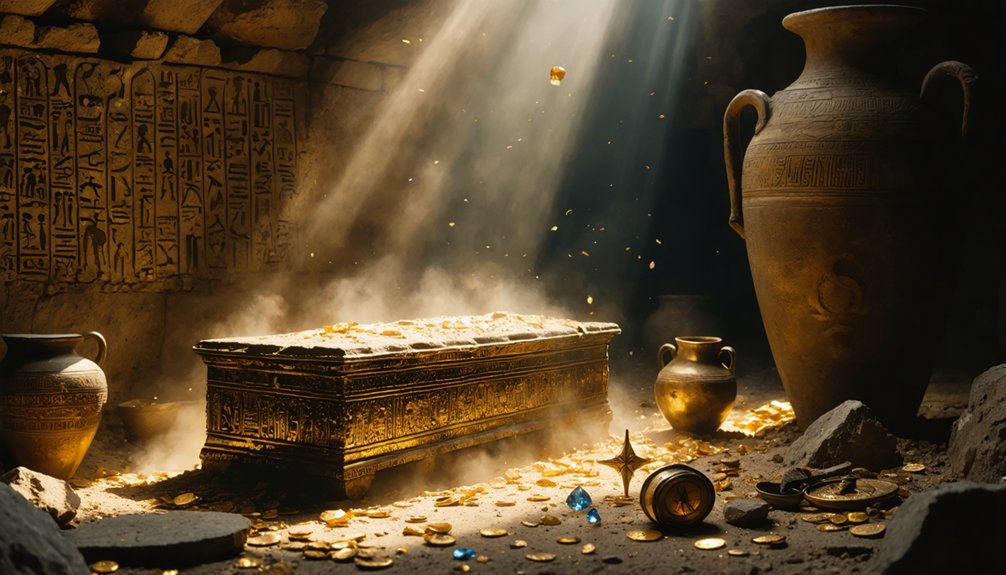 treasure hunting in tombs