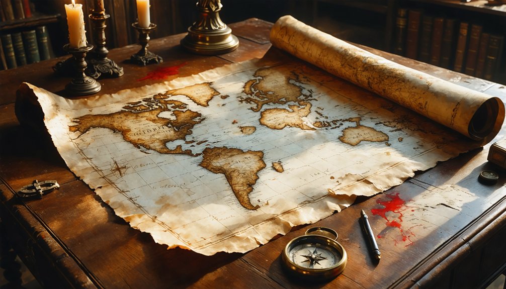 treasure hunting secret maps
